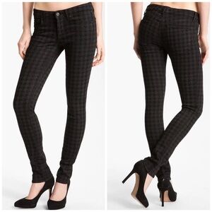 RICH AND SKINNY Legacy Houndstooth Print Jeans 28